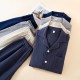 Fresh and elegant women's pajamas, pure cotton double-layer gauze, cute round-neck, loose long-sleeved dress, loose home clothes set Fresh and elegant women's pajamas, pure cotton double-layer gauze, cute round-neck, loose long-sleeved dress, loose home clothes set