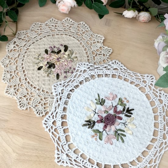 Cross-border Nordic INs American retro pastoral yarn-dyed throw pillowcases for sofa and living room home decorations