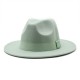 New autumn and winter wide-brim hats for men and women, Korean-style fashionable woolen jazz hat, British-style topper CMN047 New autumn and winter wide-brim hats for men and women, Korean-style fashionable woolen jazz hat, British-style topper CMN047