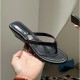 Minimalist women's wedge-heeled thong sandals, perfect for outdoor wear in 2025, perfect with skirts.