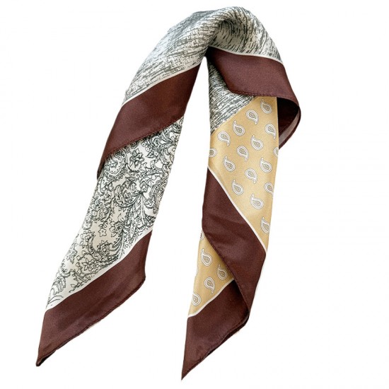 Spring and summer women's retro and stylish silk scarves, Korean-style, high-end travel neckwear, wholesale mulberry silk scarves. Spring and summer women's retro and stylish silk scarves, Korean-style, high-end travel neckwear, wholesale mulberry silk scarves.