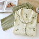 Women's Christmas tree pajamas, pure cotton, spring and summer long-sleeved pants, thin, cotton loungewear, soft, loose two-piece set. Women's Christmas tree pajamas, pure cotton, spring and summer long-sleeved pants, thin, cotton loungewear, soft, loose two-piece set.