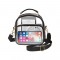 Feihong cross-border women's transparent crossbody bag, odorless, large capacity, portable crossbody handbag