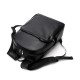 New cross-border men's PU leather backpack, simple and lightweight business travel bag, business casual, large capacity laptop bag New cross-border men's PU leather backpack, simple and lightweight business travel bag, business casual, large capacity laptop bag