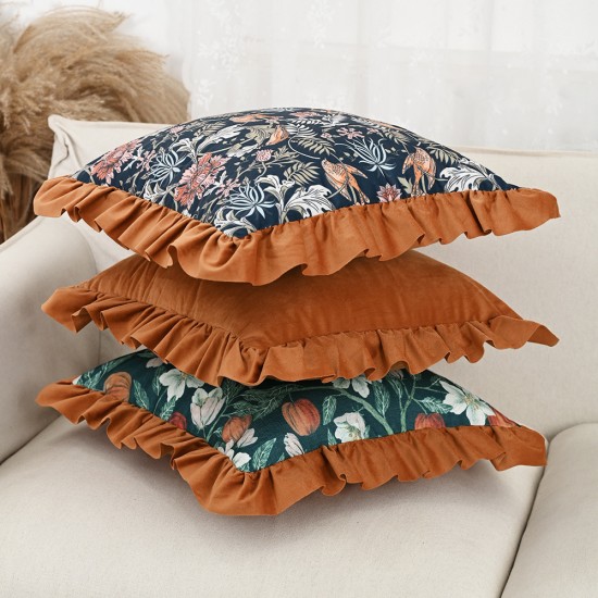 Cross-border Nordic ins solid bouclé lace pillowcases for simple, vintage sofa and bedroom cushions. Cross-border Nordic ins solid bouclé lace pillowcases for simple, vintage sofa and bedroom cushions.