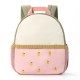 Feihong cross-border children's backpack with color-blocked cute apple embroidery, kindergarten backpack, and baby mini travel backpack Feihong cross-border children's backpack with color-blocked cute apple embroidery, kindergarten backpack, and baby mini travel backpack