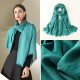 2025 Spring/Summer new silk scarf, fashionable sunscreen, long beach scarf, solid color cotton and linen silk scarf, wholesale 2025 Spring/Summer new silk scarf, fashionable sunscreen, long beach scarf, solid color cotton and linen silk scarf, wholesale