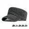 Korean niche retro distressed embroidered camouflage baseball caps for women, streetwear, versatile, soft-top baseball caps for a slimmer look