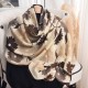 Faux cotton and linen silk scarves for women, fashionable, thin, pastoral style, floral print, high-end, elegant shawls for spring and summer Faux cotton and linen silk scarves for women, fashionable, thin, pastoral style, floral print, high-end, elegant shawls for spring and summer
