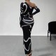 European and American fashion: sexy midi skirts, elegant contrasting halter tops for summer, slimming and flattering. European and American fashion: sexy midi skirts, elegant contrasting halter tops for summer, slimming and flattering.