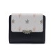 New Japanese-Korean style women's wallet, fresh-looking, popular-style, foldable, zippered, multifunctional, female wallet. New Japanese-Korean style women's wallet, fresh-looking, popular-style, foldable, zippered, multifunctional, female wallet.