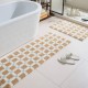 Cream-style absorbent bathroom mats, black and white heart-shaped doormats, non-slip bedroom bedside mats Cream-style absorbent bathroom mats, black and white heart-shaped doormats, non-slip bedroom bedside mats