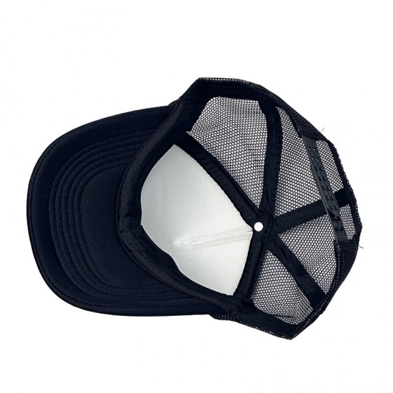 Cross-border European and American trendy mesh hats for men and women, trucker hats, summer fashion baseball caps, breathable baseball caps, and sun visors.