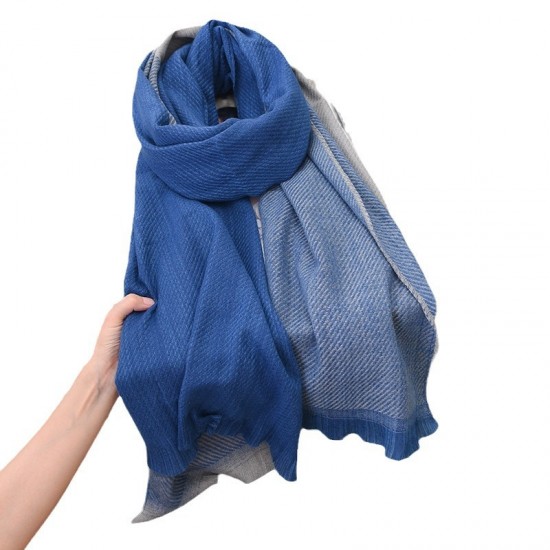 New autumn and winter double-sided colorblock faux cashmere scarf, short neckerchief for women, versatile and luxurious warm shawl wholesale New autumn and winter double-sided colorblock faux cashmere scarf, short neckerchief for women, versatile and luxurious warm shawl wholesale