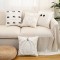 INS Style Nordic Pillow, Living Room Sofa Cushion, Lace Carved Milk Green Decorative Cushion, Model Room Cushion
