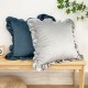 Nordic colorful cotton and linen bubble quilted pillow covers for sofa decorations, solid color cushion covers. Nordic colorful cotton and linen bubble quilted pillow covers for sofa decorations, solid color cushion covers.