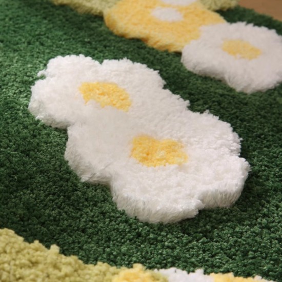Cross-border popular, highly absorbent bathroom entrance mat, non-slip, thickened, quick-drying checkerboard pattern, toilet, and bathroom floor mat. Cross-border popular, highly absorbent bathroom entrance mat, non-slip, thickened, quick-drying checkerboard pattern, toilet, and bathroom floor mat.