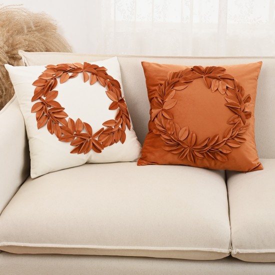 Cross-border Nordic light luxury vintage yarn-dyed pillow with core for living room sofa cotton and linen model room cushions on Amazon Cross-border Nordic light luxury vintage yarn-dyed pillow with core for living room sofa cotton and linen model room cushions on Amazon