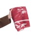 Autumn and winter new floral print imitation cashmere scarves for women, Japanese and Korean-style, artistic and fresh, thickened and warm shawls for students commuting.