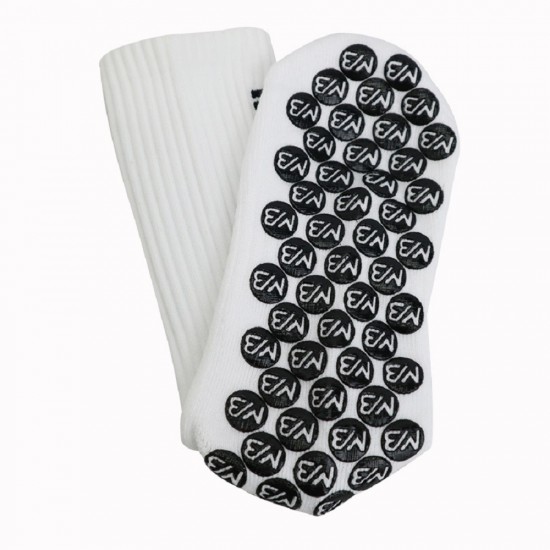 Cross-border, practical, non-slip, doped-in mid-calf socks with lettering. Thickened towel-soled, wear-resistant, breathable men's sports socks. Cross-border, practical, non-slip, doped-in mid-calf socks with lettering. Thickened towel-soled, wear-resistant, breathable men's sports socks.