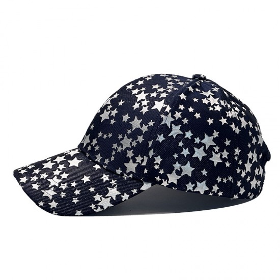 New cross-border spring and summer five-pointed star print men's and women's baseball caps, sun visors, five-pointed star print hats. New cross-border spring and summer five-pointed star print men's and women's baseball caps, sun visors, five-pointed star print hats.