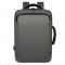 New men's backpack with customizable logo, business travel backpack, commuter handbag, multifunctional USB laptop bag
