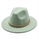 2021 Autumn/Winter British-style woolen jazz hat for men and women, European and American wide-brimmed hat, fashionable wide-brimmed felt hat 2021 Autumn/Winter British-style woolen jazz hat for men and women, European and American wide-brimmed hat, fashionable wide-brimmed felt hat