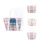 Cross-border double-layer cosmetic bag, heightened and large-capacity, portable travel makeup storage bag