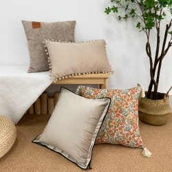 Cross-border Nordic INs all-polyester cut-out vintage yarn-dyed jacquard placemats, coasters, plates, and Western-style placemats