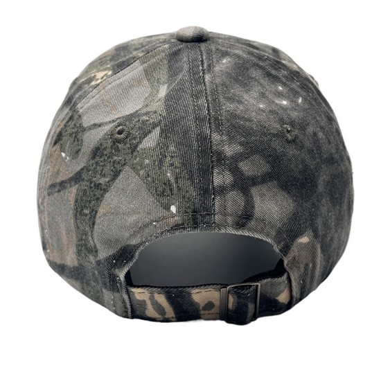 New American rose red bear embroidered camouflage baseball caps, trendy outdoor sun hats. New American rose red bear embroidered camouflage baseball caps, trendy outdoor sun hats.