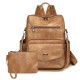 New high-end women's backpacks, 2025 fashionable set backpacks, large-capacity mother-and-child bags wholesale. New high-end women's backpacks, 2025 fashionable set backpacks, large-capacity mother-and-child bags wholesale.