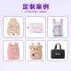 Custom cross-border cute bear corduroy backpack, elementary school student backpack, fashionable casual backpack, cartoon plush bag