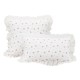 Cross-border Nordic INSIZE chain-embroidered jacquard throw pillow covers, floral and bird twill cushion covers, living room sofa fabrics Cross-border Nordic INSIZE chain-embroidered jacquard throw pillow covers, floral and bird twill cushion covers, living room sofa fabrics