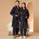 New Chinese-style gradient waffle couple's bathrobes for women. Men's soft, absorbent, breathable nightgown for spring, summer, and autumn. New Chinese-style gradient waffle couple's bathrobes for women. Men's soft, absorbent, breathable nightgown for spring, summer, and autumn.