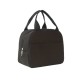 Cross-border embroidered lettered crossbody bag, transparent PVC shoulder bag, small square travel bag for cosmetics and toiletries.