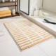 Flocked non-slip entrance door mats, absorbent bathroom doormats, Instagram-style doormats