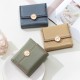 Lianbu Leather Goods 2022 New Women's Short Wallet, Japanese and Korean Tri-Fold Buckle, PU Soft Embroidered Student Wallet Lianbu Leather Goods 2022 New Women's Short Wallet, Japanese and Korean Tri-Fold Buckle, PU Soft Embroidered Student Wallet