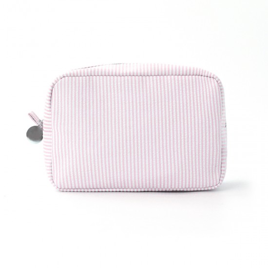 Cross-border seersucker cosmetic bag, Indian-style striped portable storage bag, Mississippi trend travel storage bag Cross-border seersucker cosmetic bag, Indian-style striped portable storage bag, Mississippi trend travel storage bag