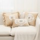Cross-border Nordic INS towel embroidery, cute sofa and bedroom cushion with star and bow pattern. Cross-border Nordic INS towel embroidery, cute sofa and bedroom cushion with star and bow pattern.