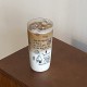 Homemade Cute Summer Penguin Glass, Niche Instagram Simple High-Temperature Borosilicate Water Cup, High-Resistant Homemade Cute Summer Penguin Glass, Niche Instagram Simple High-Temperature Borosilicate Water Cup, High-Resistant