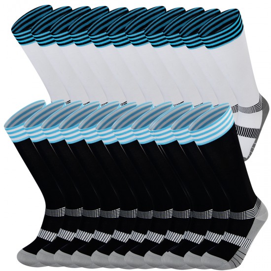 Cross-border secondary sports compression socks, terry-loop, non-slip running and cycling compression socks, ankle compression calf socks. Cross-border secondary sports compression socks, terry-loop, non-slip running and cycling compression socks, ankle compression calf socks.