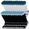 Cross-border secondary sports compression socks, terry-loop, non-slip running and cycling compression socks, ankle compression calf socks.