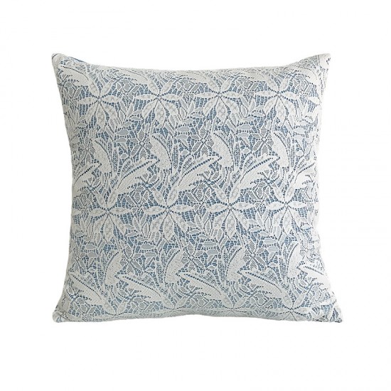 Cross-border Nordic INDS Dutch velvet printed pillow covers with vintage ruffled hem for living room sofa decorations.