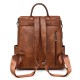Cross-border PU women's winter new European and American retro versatile backpack, high-end two-tone tassel backpack wholesale Cross-border PU women's winter new European and American retro versatile backpack, high-end two-tone tassel backpack wholesale
