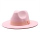 New autumn and winter wide-brim hats for men and women, Korean-style fashionable woolen jazz hat, British-style topper CMN047 New autumn and winter wide-brim hats for men and women, Korean-style fashionable woolen jazz hat, British-style topper CMN047