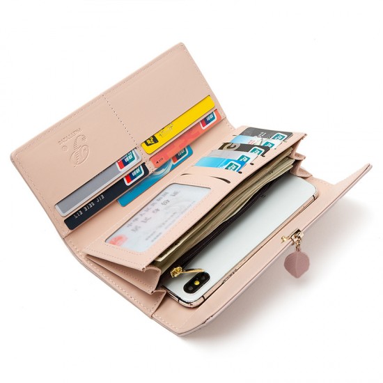 New Japanese and Korean Long Women's Wallet, Student Multifunctional Large Capacity Wallet and Wallet, Women's Clutch New Japanese and Korean Long Women's Wallet, Student Multifunctional Large Capacity Wallet and Wallet, Women's Clutch
