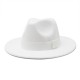 New autumn and winter wide-brim hats for men and women, Korean-style fashionable woolen jazz hat, British-style topper CMN047 New autumn and winter wide-brim hats for men and women, Korean-style fashionable woolen jazz hat, British-style topper CMN047