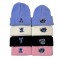 New Cross-Border Stitch Embroidered Knitted Hat, Autumn/Winter Outdoor Warm Men's and Women's Cartoon Anime Beanie