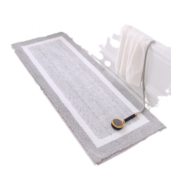 Cross-border thickened absorbent bathroom floor mat, home entrance, non-slip, bedroom, and antibacterial floor mat. Cross-border thickened absorbent bathroom floor mat, home entrance, non-slip, bedroom, and antibacterial floor mat.