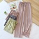 Women's pajama pants, spring, summer, and autumn, loose, casual cotton trousers suitable for outerwear, all-cotton pajamas, dropshipping. Women's pajama pants, spring, summer, and autumn, loose, casual cotton trousers suitable for outerwear, all-cotton pajamas, dropshipping.